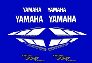 2001 Yamaha Banshee Decal Graphics Kit