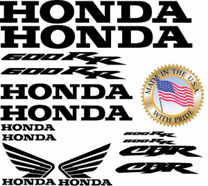 Honda CBR 600 14pc Graphics Kit