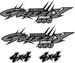 Yamaha Grizzly 660 Decal Graphic Kit