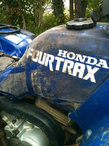 Set of (10) 1991 Honda Fourtrax Decals Gas Tank Fenders 300