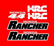 Load image into Gallery viewer, Honda Rancher S ES Stickers Decal Emblem Kit 2000-2006 350 TRX
